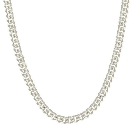 925 Sterling Silver Solid Miami Cuban Chain Silver 120 4mm