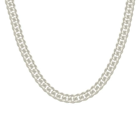 925 Sterling Silver Solid Miami Cuban Chain Silver 250 8.4mm