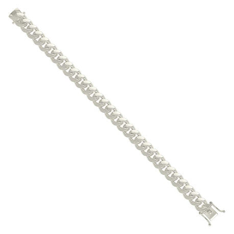 925 Sterling Silver Solid Miami Cuban Chain Silver 300 9.8mm