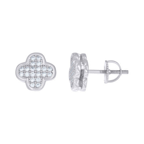 925 Silver Sterling Cz Earrings