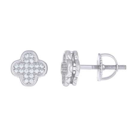 925 Silver Sterling Cz Earrings