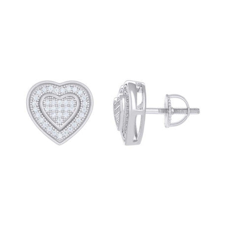 925 Sterling Silver 0.32Ct Moissanite Earrings