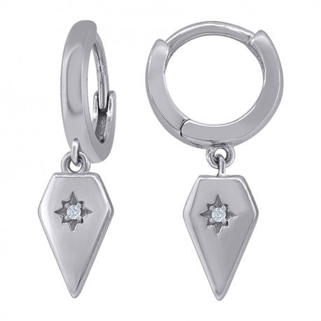 925 Sterling Silver 10.5Mm Earring