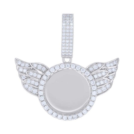925 Sterling Silver 1.20Ct Moissanite Pendant