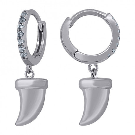 925 Sterling Silver 12Mm Earring