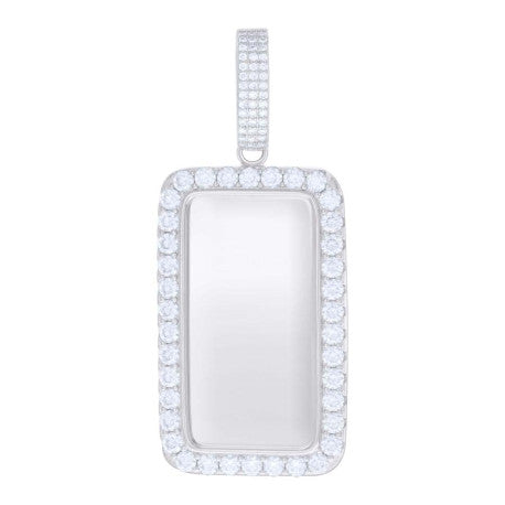 925 Sterling Silver 2.72Ct Moissanite Pendant