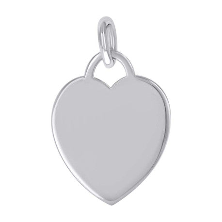 925 Sterling Silver  6.5mm Pendant Silver Plated