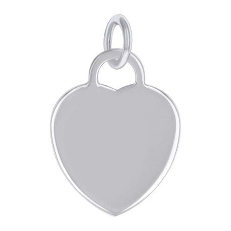 925 Sterling Silver  6.5mm Pendant Silver Plated