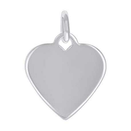 925 Sterling Silver  6.5mm Pendant Silver Plated