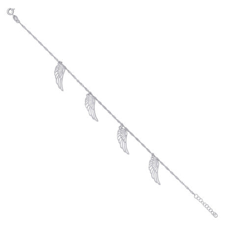 925 Sterling Silver Anklet 10"