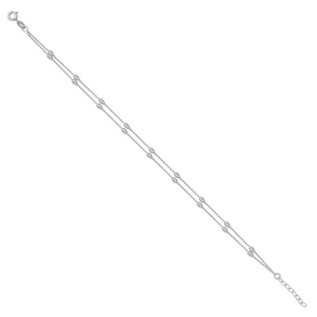 925 Sterling Silver Anklet