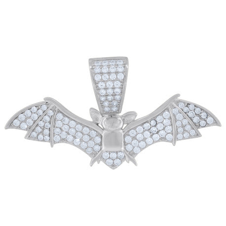 925 Sterling Silver Bat Animal Pendant