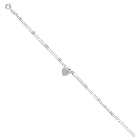 925 Sterling Silver Bracelet 7.5"
