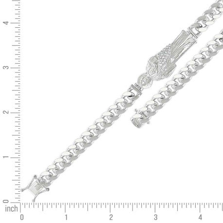 925 Sterling Silver Bracelet 8"