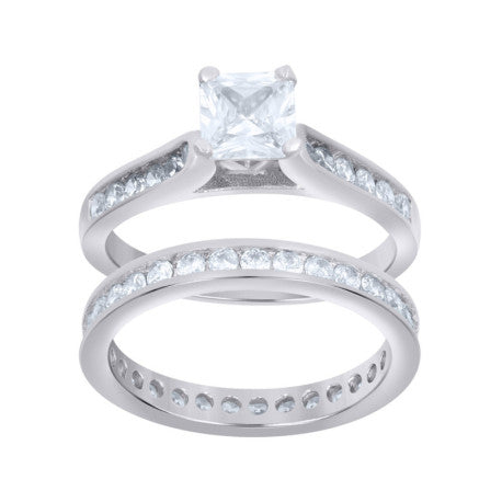 925 Sterling Silver Bridal Ring S6-S9