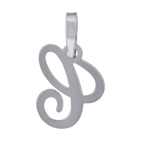 925 Sterling Silver "C" Initial Pendant