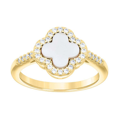 925 Sterling Silver Cz 10mm Ring S5-S9