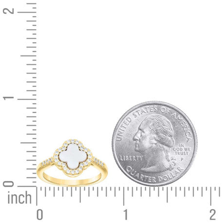 925 Sterling Silver Cz 10mm Ring S5-S9