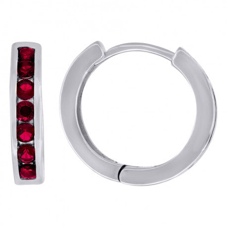 925 Sterling Silver & Cz Earring