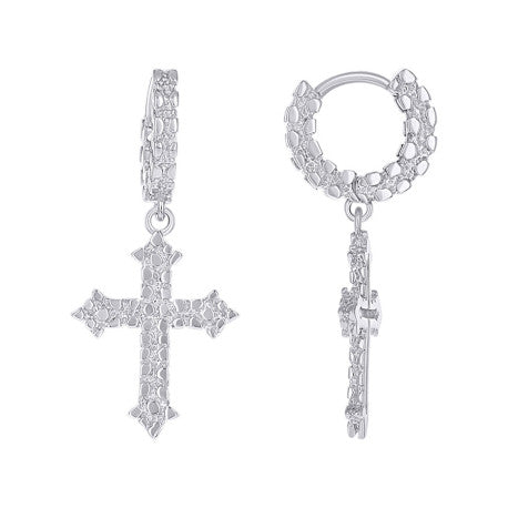 925 Sterling Silver Cz Earring