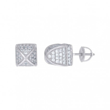 925 Sterling Silver CZ Earrings
