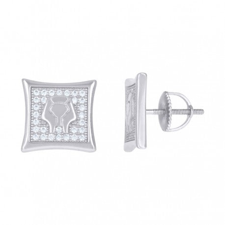 925 Sterling Silver CZ Earrings