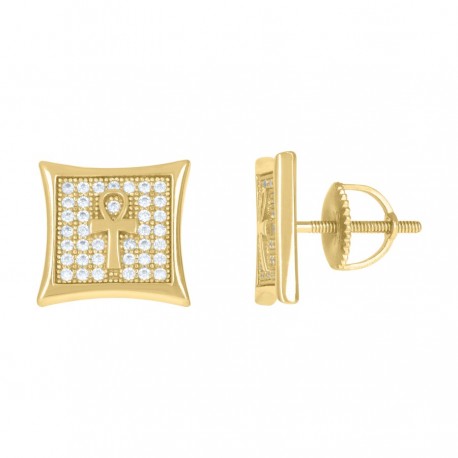 925 Sterling Silver CZ Earrings