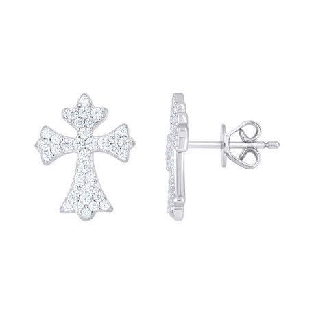 925 Sterling Silver Cz Earrings