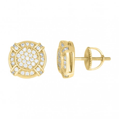 925 Sterling Silver CZ Earrings