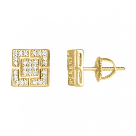 925 Sterling Silver CZ Earrings