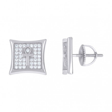 925 Sterling Silver CZ Earrings