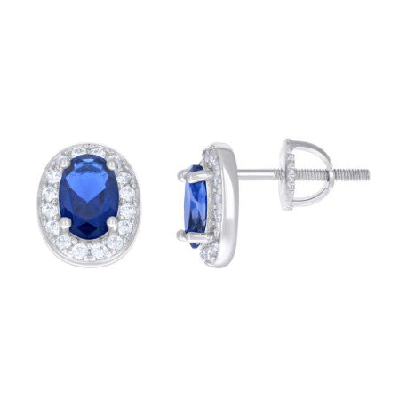 925 Sterling Silver Cz Earrings