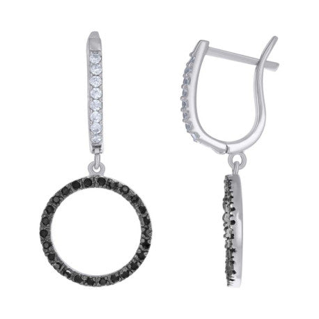 925 Sterling Silver Cz Earrings