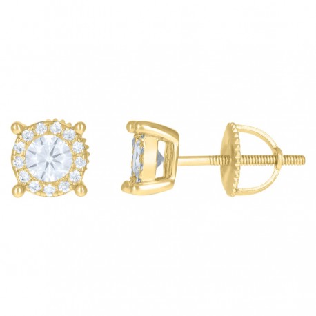 925 Sterling Silver CZ Earrings
