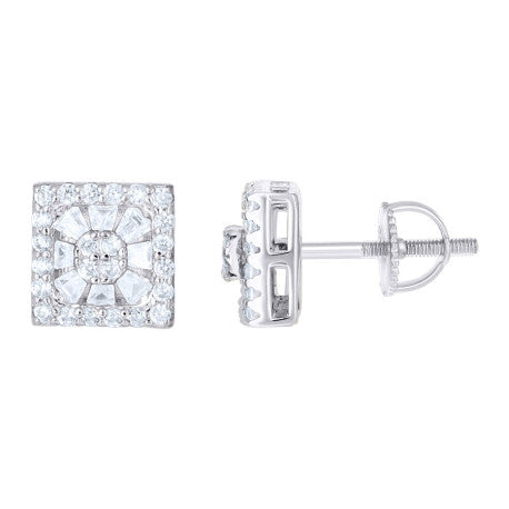 925 Sterling Silver Cz Earrings