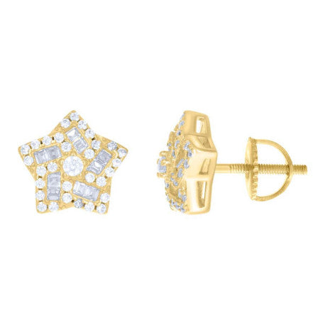 925 Sterling Silver Cz Earrings