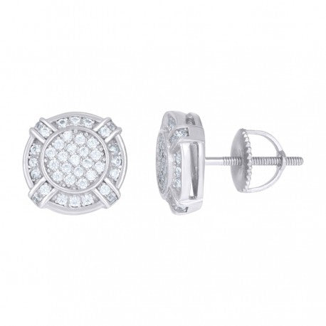925 Sterling Silver CZ Earrings