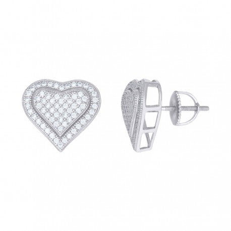 925 Sterling Silver CZ Earrings