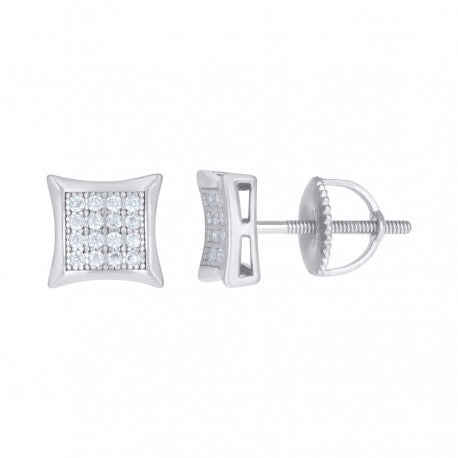 925 Sterling Silver CZ Earrings
