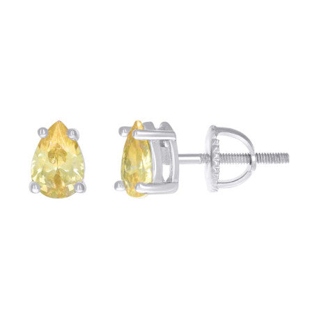 925 Sterling Silver Cz Earrings
