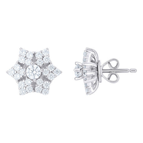 925 Sterling Silver Cz Earrings
