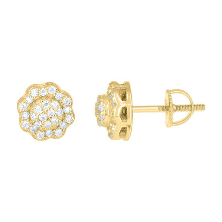 925 Sterling Silver Cz Earrings