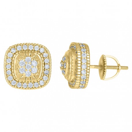 925 Sterling Silver CZ Earrings
