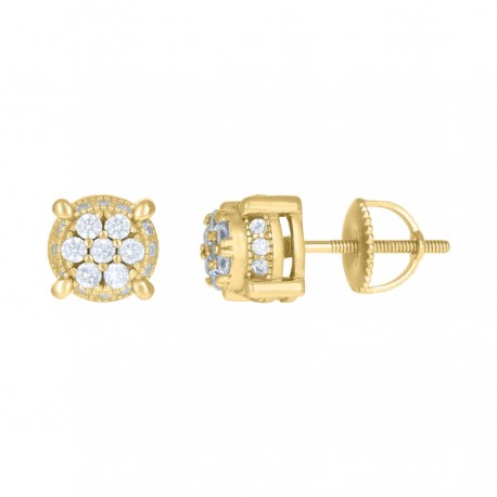 925 Sterling Silver CZ Earrings