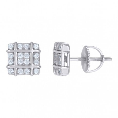 925 Sterling Silver CZ Earrings
