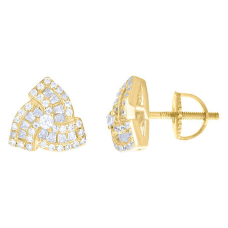 925 Sterling Silver Cz Earrings