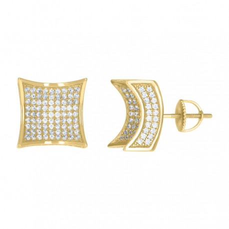 925 Sterling Silver CZ Earrings