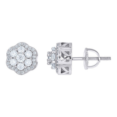 925 Sterling Silver Cz Earrings