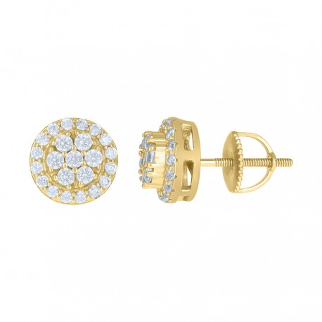 925 Sterling Silver CZ Earrings