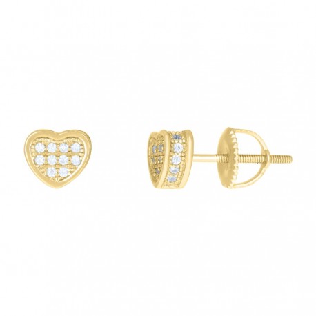 925 Sterling Silver CZ Earrings